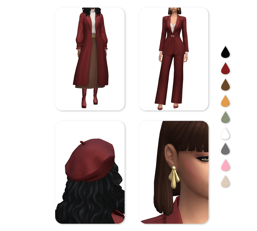 Галерея мода Сет одежды Simone Set #1